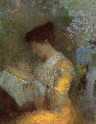 Odilon Redon Madame Arthur Fontaine USA oil painting reproduction